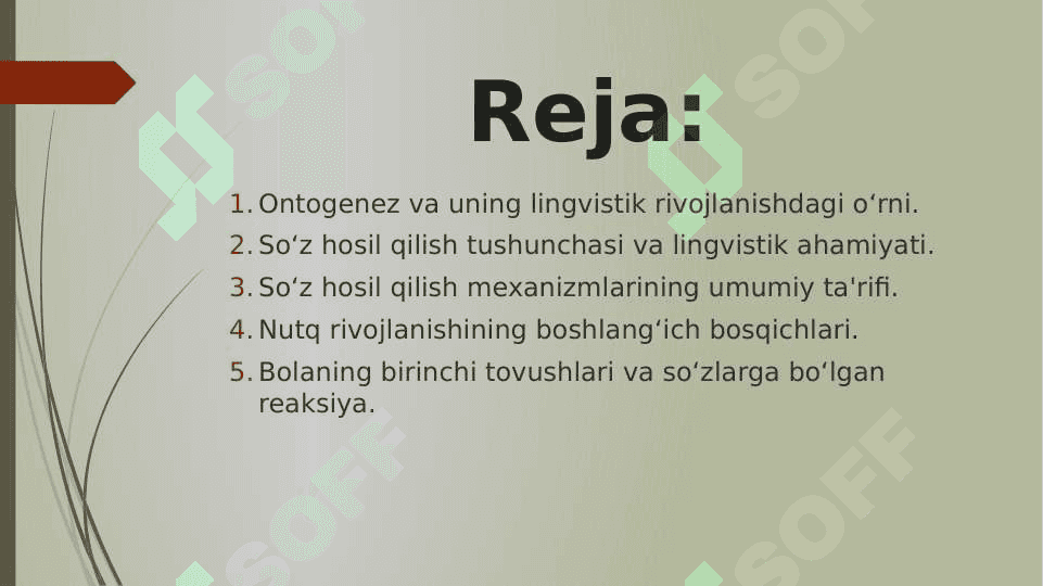Ontogenezda  so'z hosil qilish mexanizmlarini shakllanishi 2