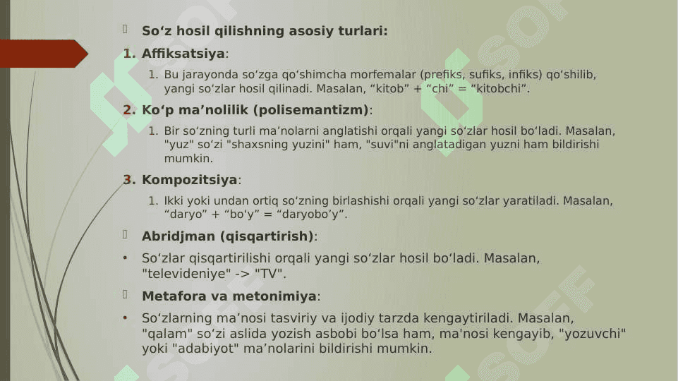 Ontogenezda  so'z hosil qilish mexanizmlarini shakllanishi 8