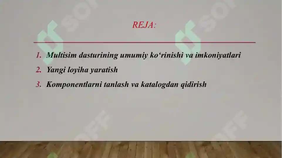 NI Multisim elektron sxema similyatori yordamida sxemalar yig'ish 2