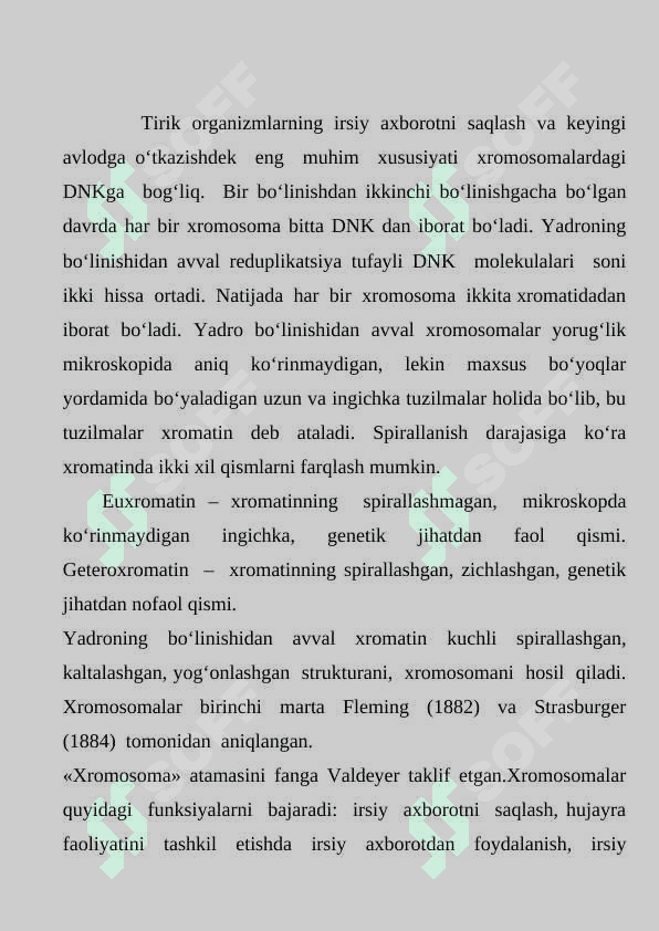O'simliklarda mitoz va meyoz jarayonlari 2