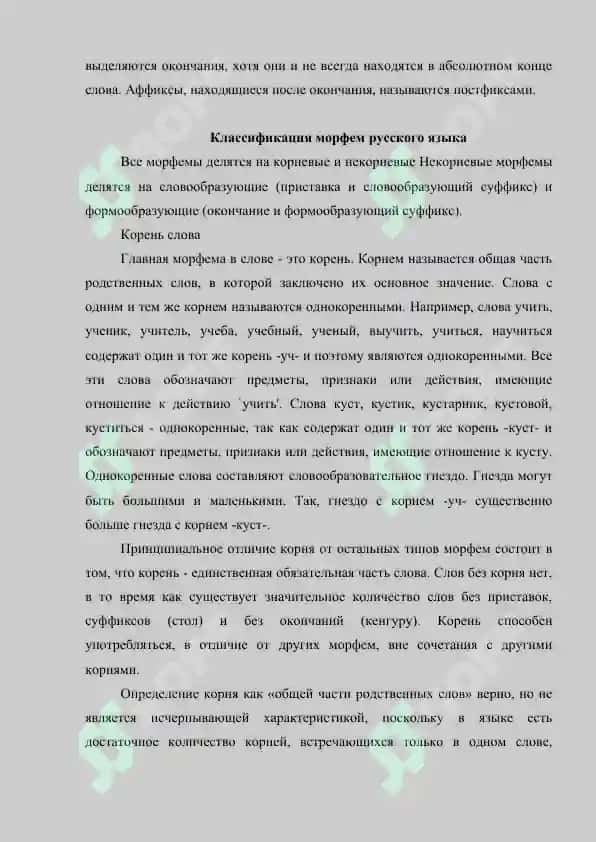 Классификация морфем. Морфемы корневые и аффиксальные 3