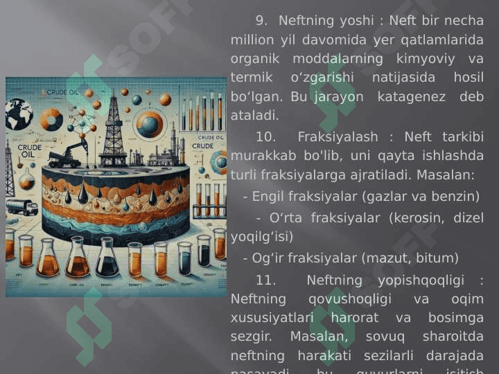 Qatlam sharoitidagi neftning fizikaviy xossalari 4