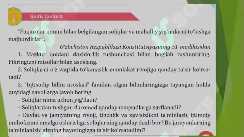 Vatan Taraqqiyotiga Men Ham Mas’ulman 4
