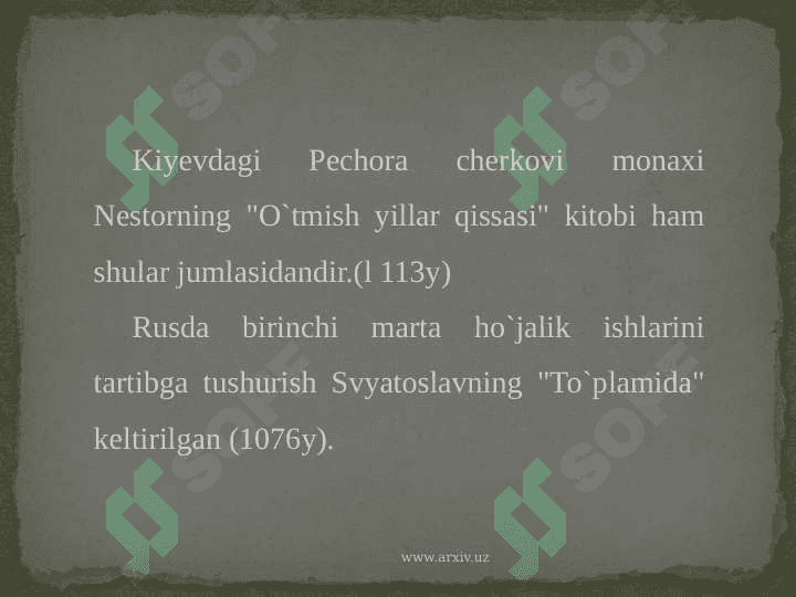 Mayyalar va Rus kalendarlari tarixi 4