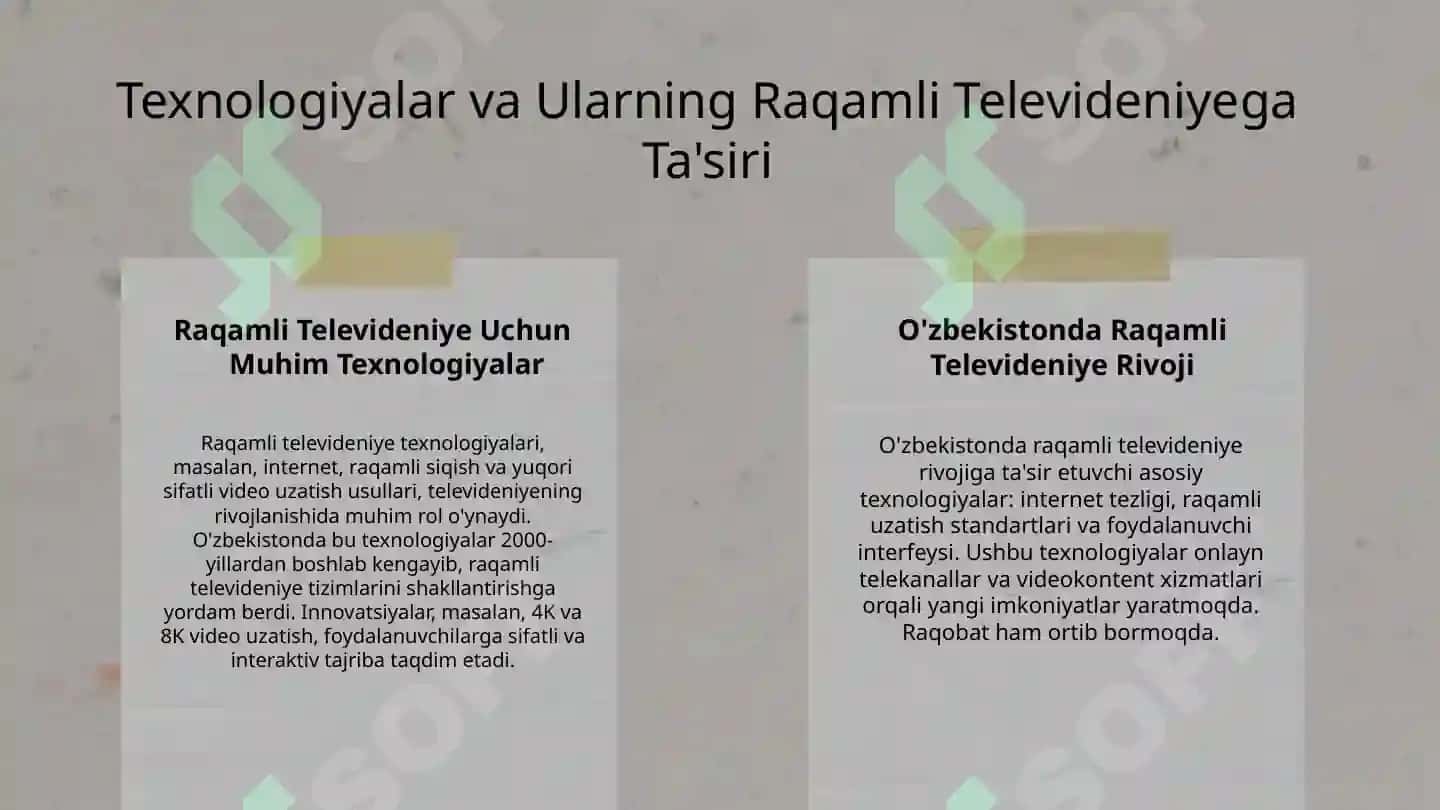 Oʻzbekistonda raqamli televideniye tarixi 5