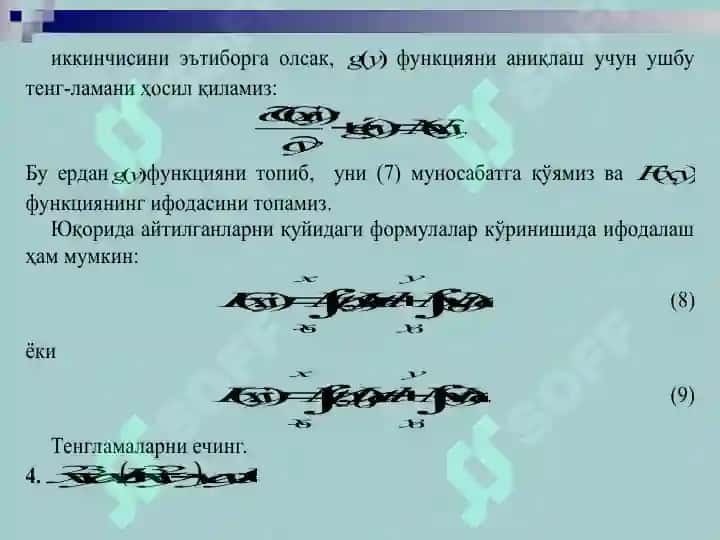 Bernulli_tenglamasi_To’la_differensialli_tenglamalar_Integrallovch 8
