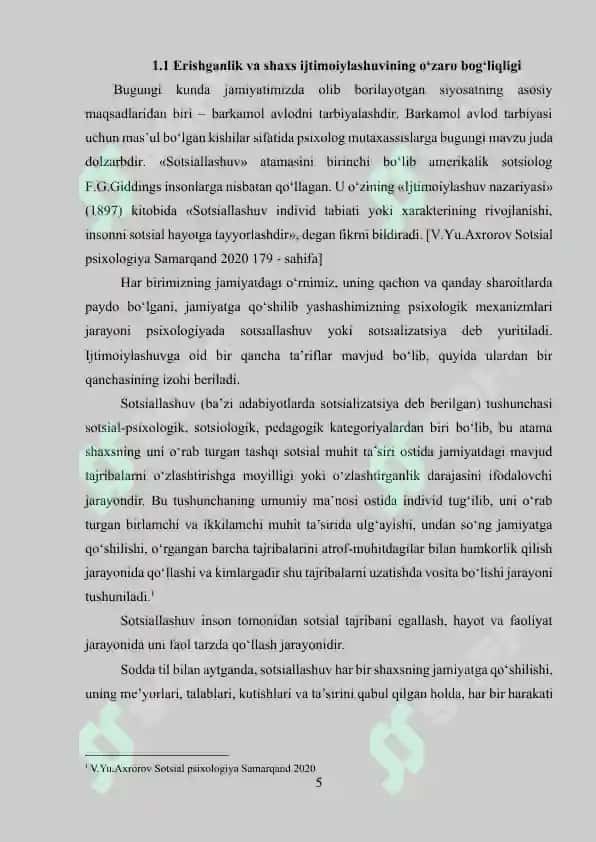 Erishganlik, affillatsiya, hukmronlik motivlari 5