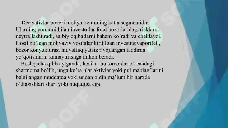 Derivativlar bozori 4