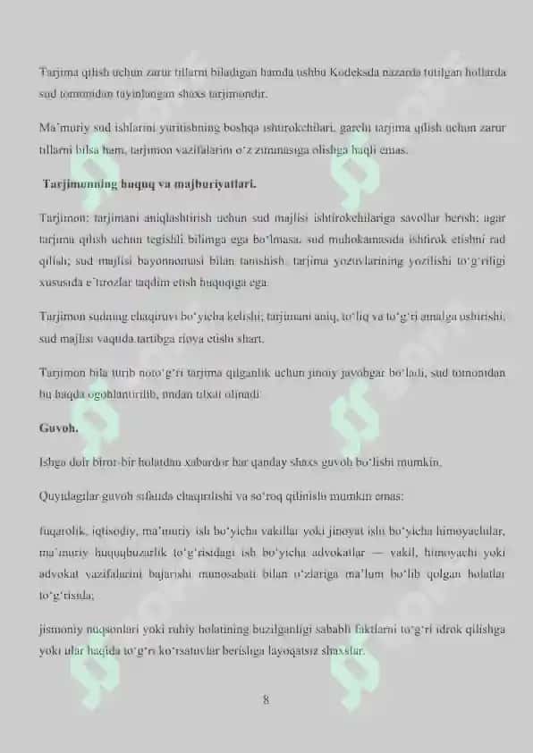 Ma’muriy sud ishini yuritish bosqichlari 8