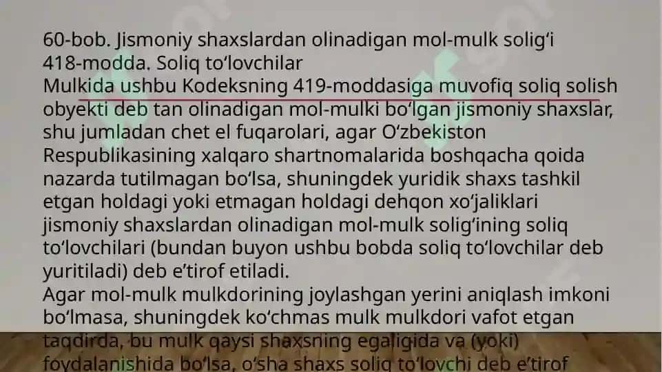 Jismoniy shaxslardan undiriladigan soliqlar 8