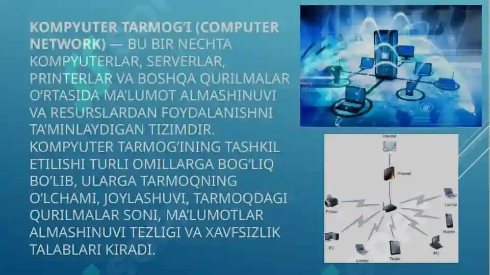 Kompyutervtarmog‘iningvtashkil etilishi 3