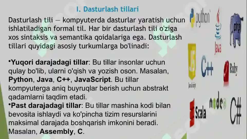 Dasturiy ta'minot 4