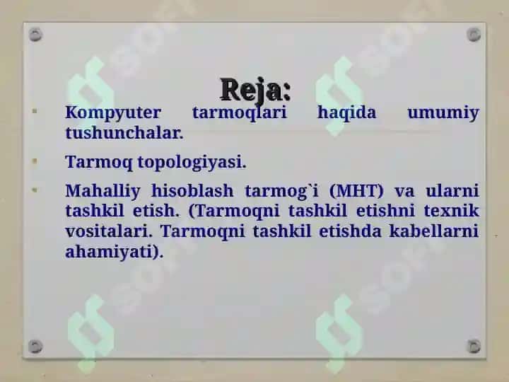Kompyuter tarmoqlari 2