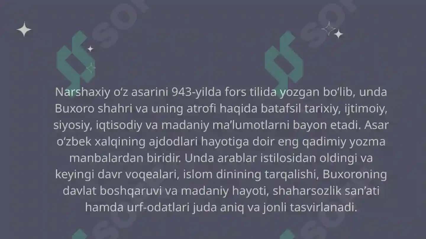 Buxoro tarixi asari 4