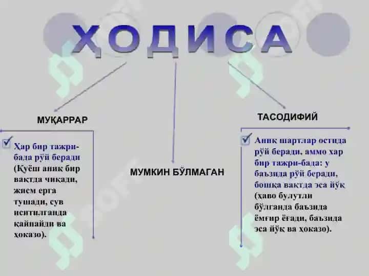 Эҳтимоллик тушунчаси 4