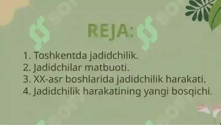 Jadidchilik harakati 2
