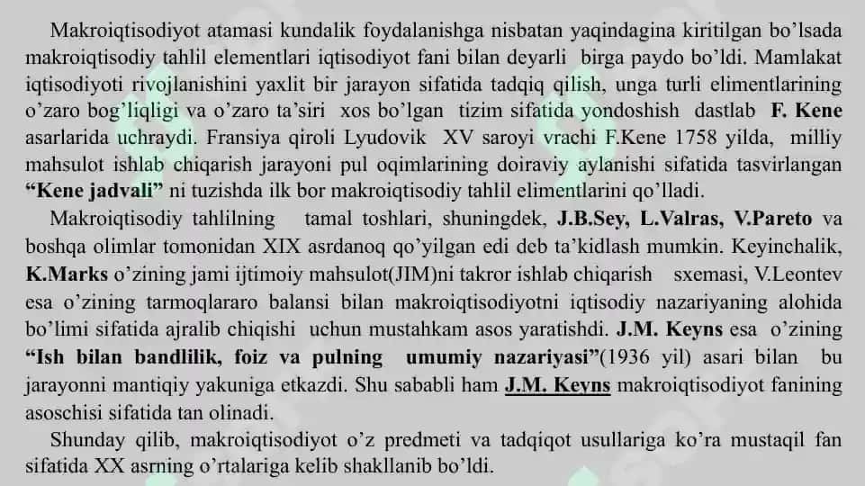 Makroiqtisodiyot ga kirish 2