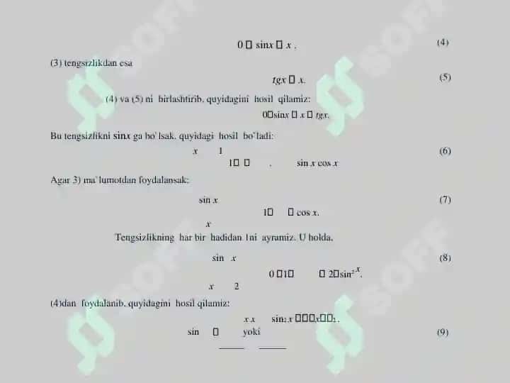 Ajoyib limitlar 8