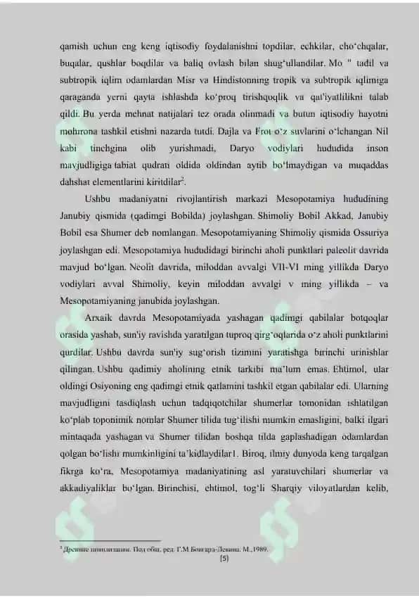 QADIMGI MESOPOTAMIYA MADANIYATI 5