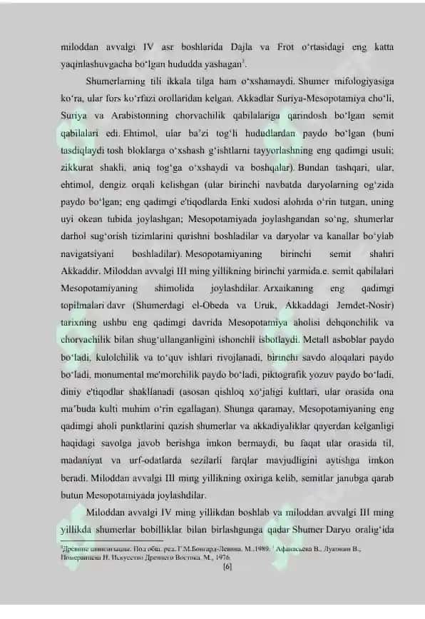 QADIMGI MESOPOTAMIYA MADANIYATI 6
