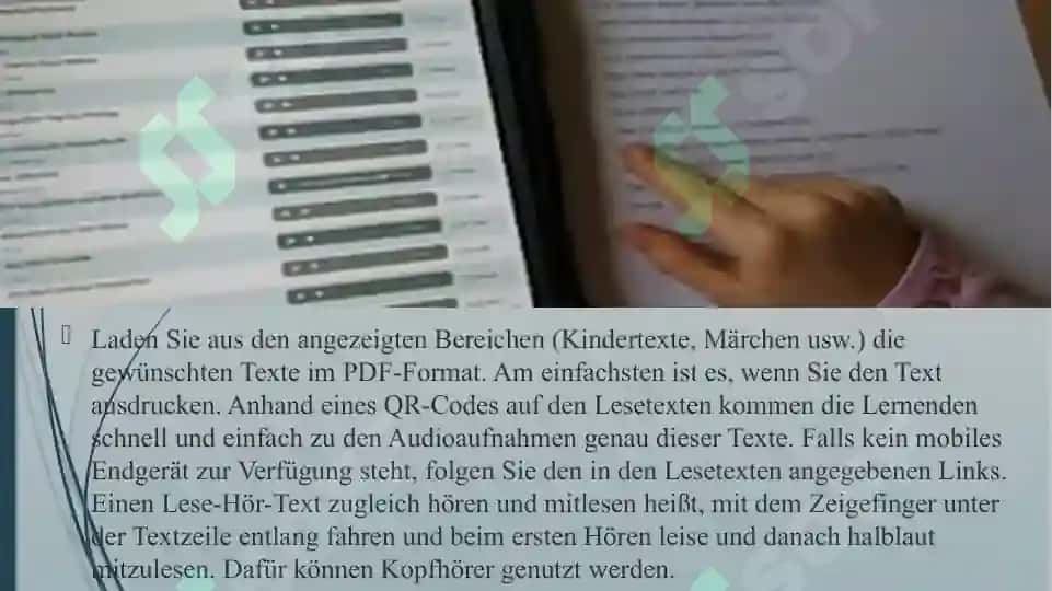 Hör, Lese, Schreib- und Sprechfähigkeiten. Modalverb - mögen 3