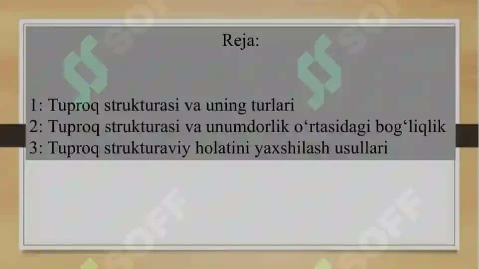 Tuproq unumdorligi va strukturaviy xususiyatlarini yaxshilashga qaratilgan ilmiy maqolala 2