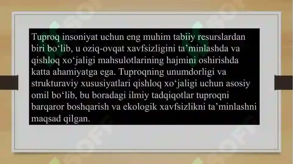 Tuproq unumdorligi va strukturaviy xususiyatlarini yaxshilashga qaratilgan ilmiy maqolala 3