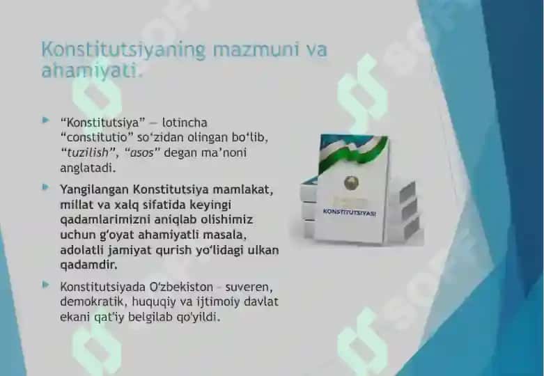 KONSTITUTSIYA – HUQUQIY DAVLAT VA BAXTIYOR JAMIYAT POYDEVORI 3