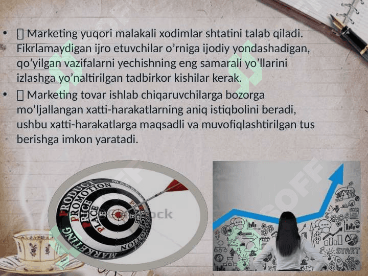 Marketingning mohiyati va uning rivojlanishining asosiy bosqichlari 7