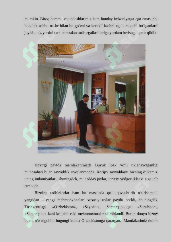 Restoran ishi 7
