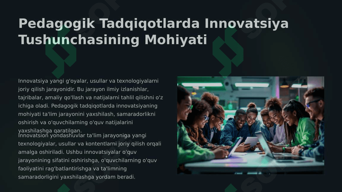 Pedagogik ilmiy tadqiqotlarda navatsiya va innovatsiyalarning о‘rni_10 3