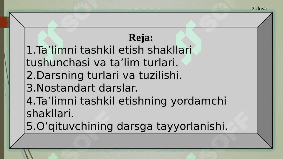 Kasbiy ta’limni tashkil etish shakllari va turlari 2