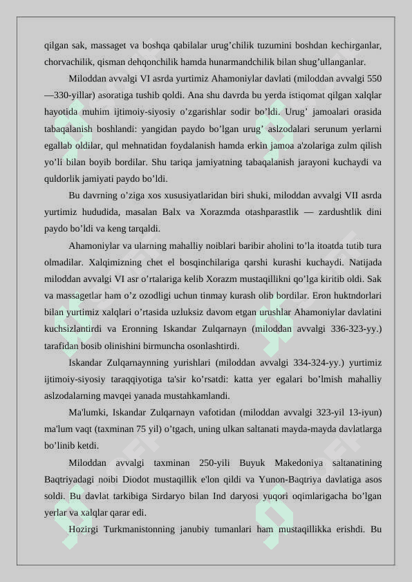 Qadimgi fors bitiklari va yunon manbalarining roʻyxatini tuzish 8