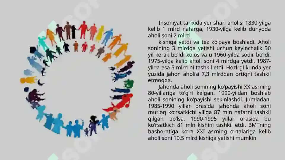Jahon mintaqalari aholisi 3