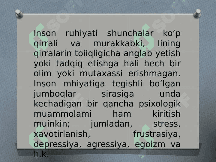 Stress psixofizologiyasi 2