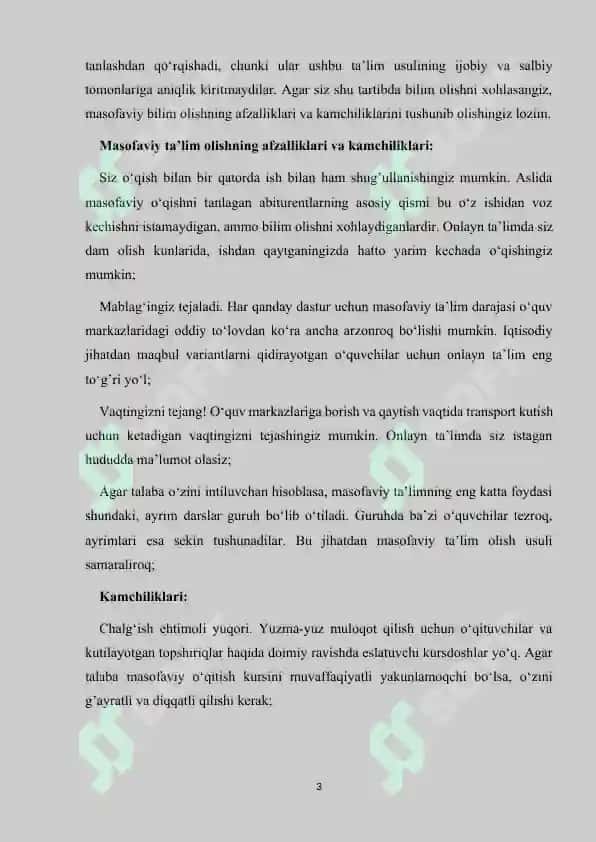 Masofaviy taʼlimda jahon taʼlim tizimini oʻrganish va tahlil qilish 3