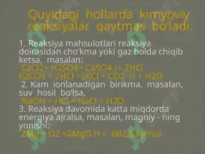 Kimyoviy muvozanat termodinamikasi 4