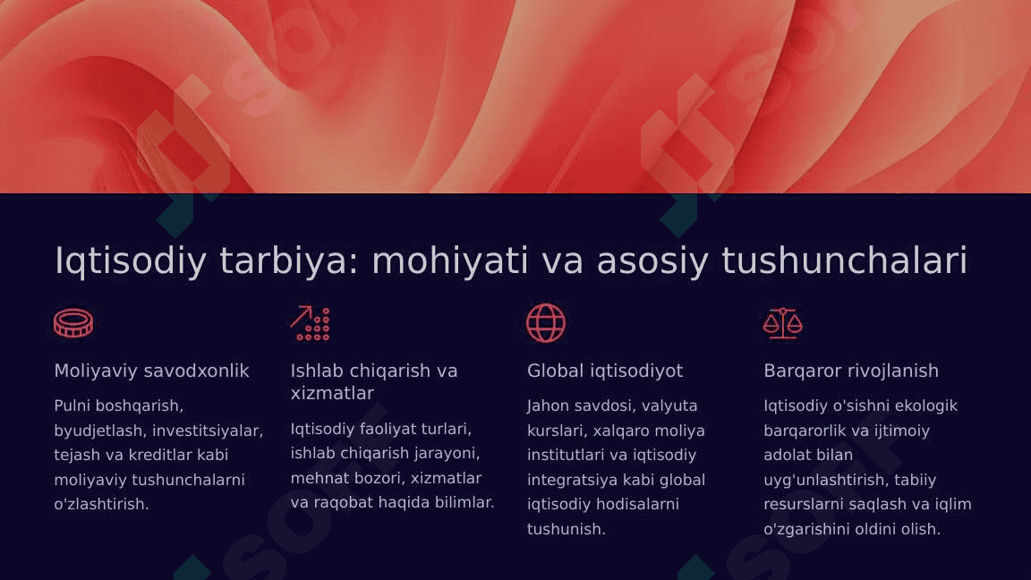 Iqtisodiy va Ekologik Tarbiya 4