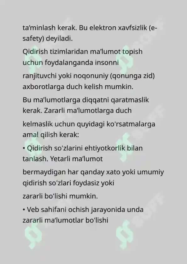 Qidiruv tizimida ishlash. 3