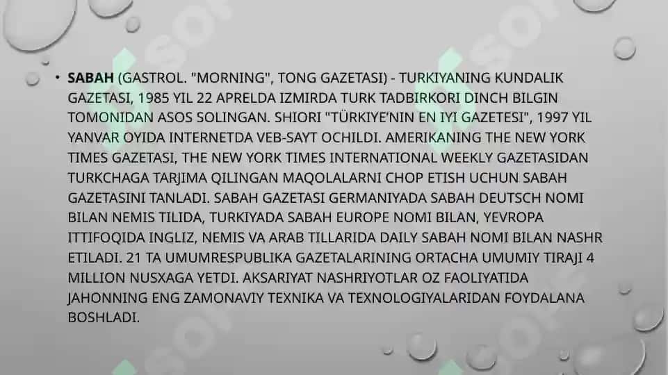 Xorijiy OAVning media makondagi o'rni 7