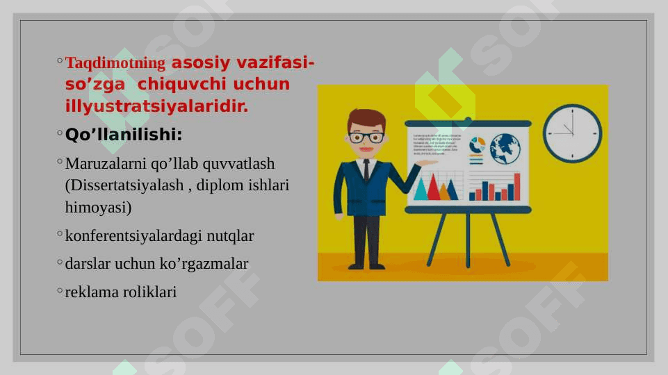 TAQDIMOTLAR yaratish Instrumental vositalari. 5