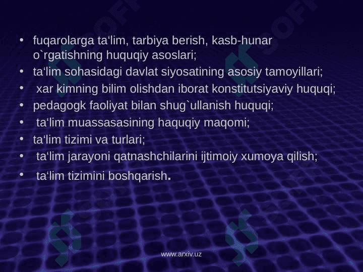 Ta'lim muassasasi menejmenti 5
