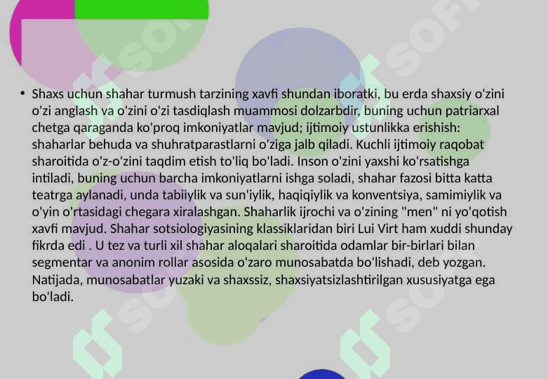 SOTSIOLOGIYADA SHAHAR TASVIRLARI 7
