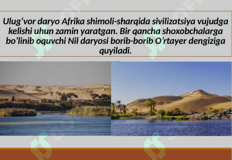 Sivilizatsiyalar tizimida Misr 5