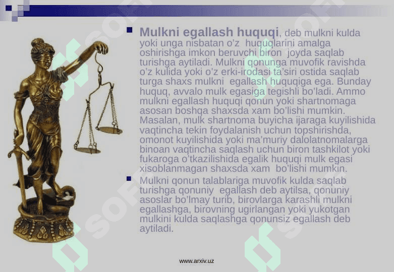 Mulk huquqi 7