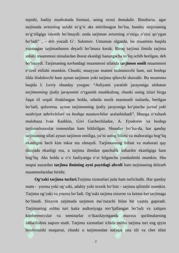 Tarjima taktikalari va strategiyalari 8