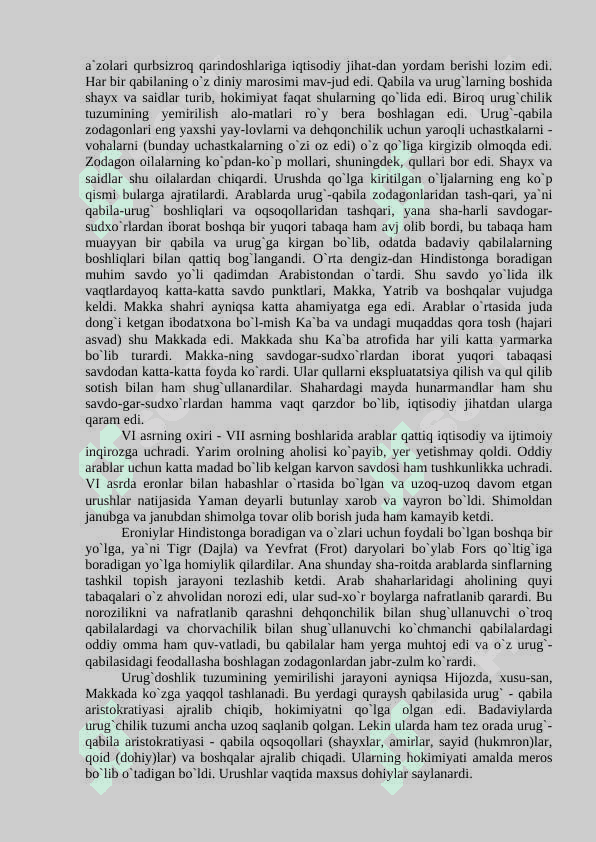 ARAB XALIFALIGI VA MUSULMON HUQUQI 3