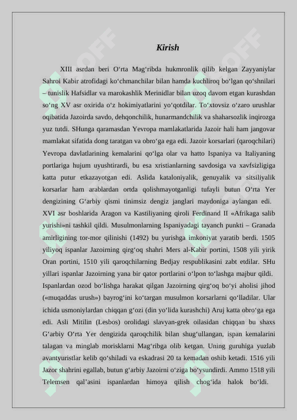 Jazoirda Abd-al-Qodir davlati (2) 2