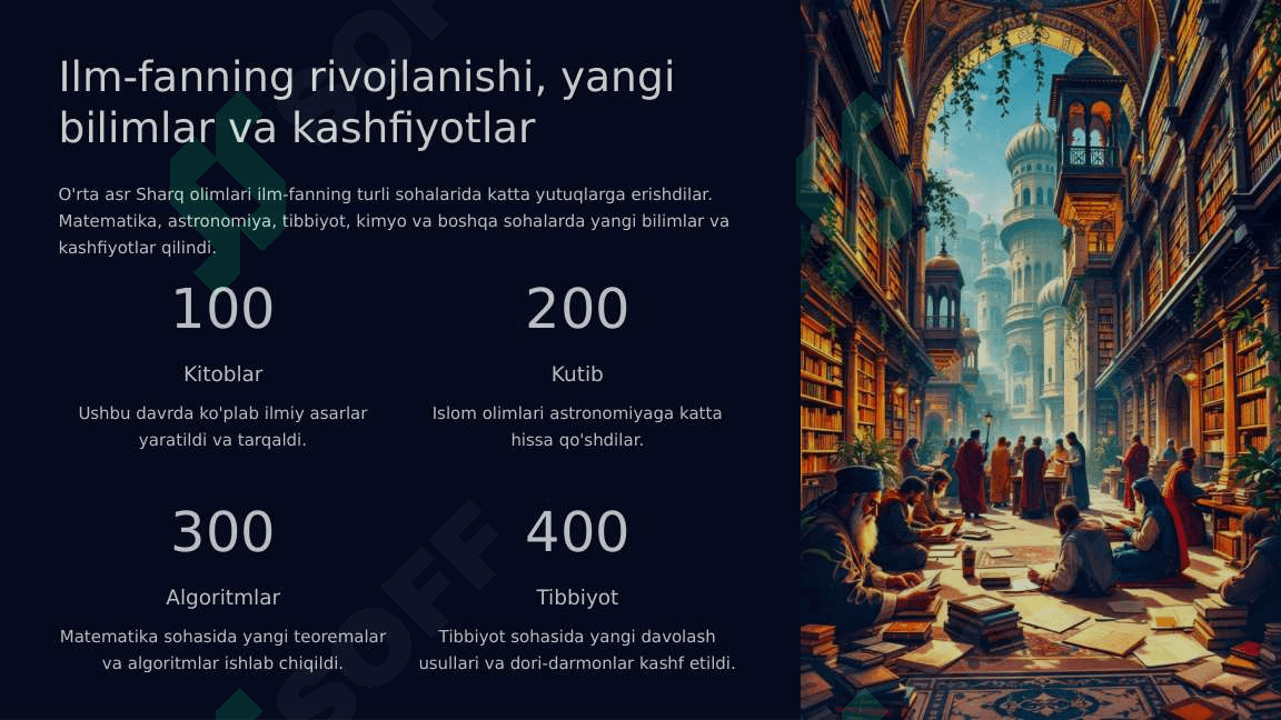 Oʻrta asr sharq falsafasi va uygʻonish davri xususiyatlari 7