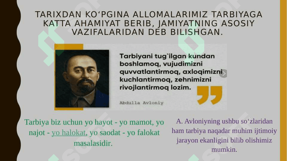 Tarbiya ijtimoiy taʼrixiy zarurat sifatida 5